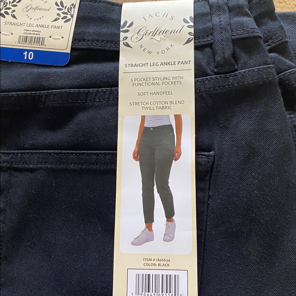 Jachs Girlfriend NWT Straight leg ankle pant
Black Size 10 - Picture 2 of 4